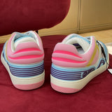 Gucci classic monochrome luxury sneakers view 7 heritage-inspired look