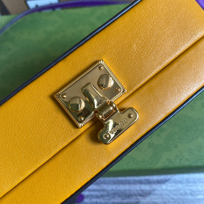 Top view of signature refined women's handbag – women's luxury accessory