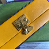 Top view of signature refined women's handbag – women's luxury accessory