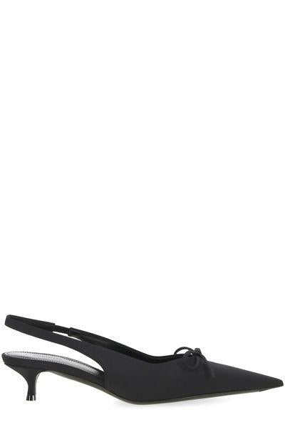 Balenciaga Shoes? BALENCIAGA Sleek Mini Sling Pumps Premium Designer Casual Shoes