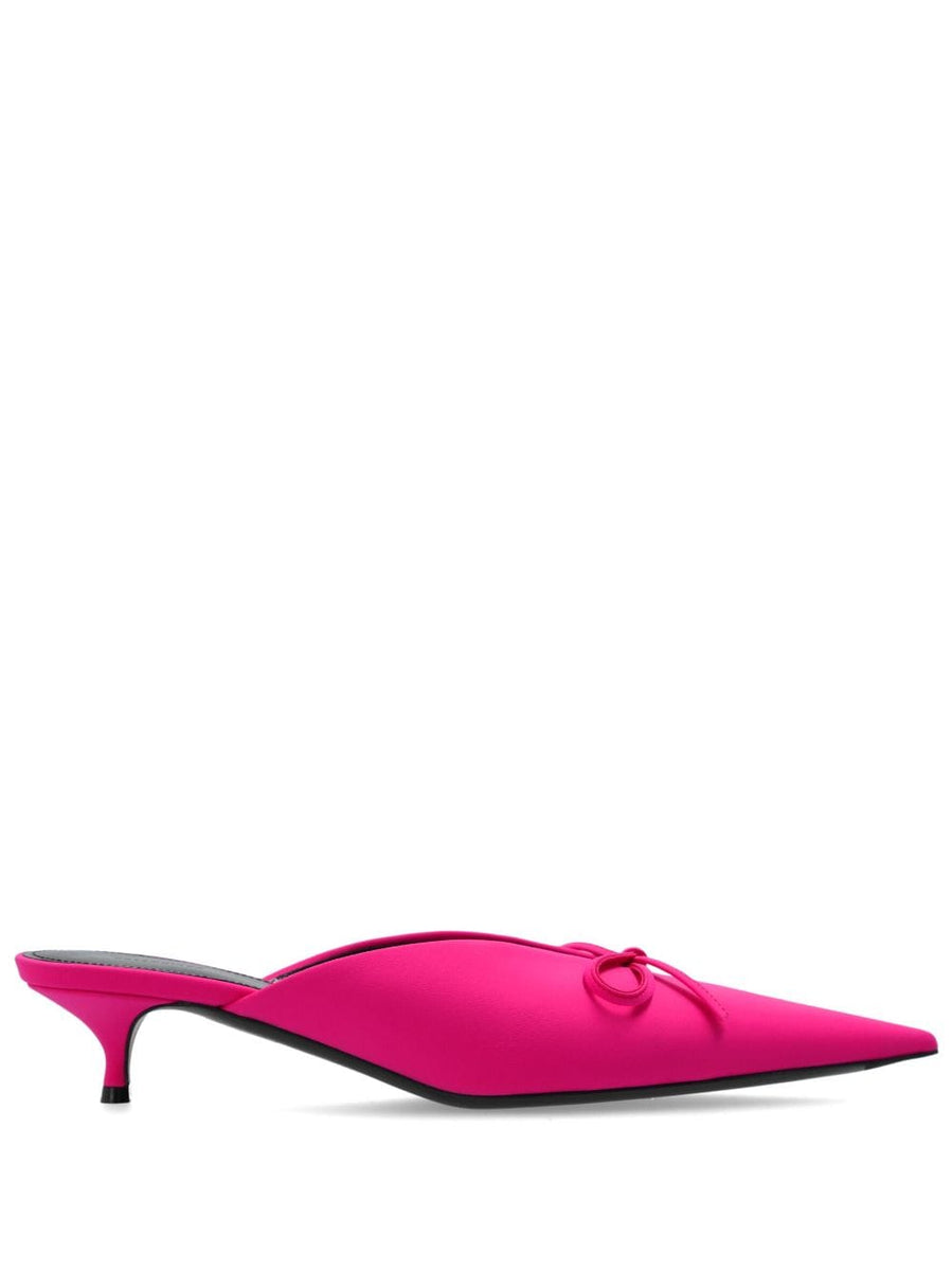 Balenciaga Shoes BALENCIAGA Bow Detailing Pointed Toe Mini Sandals Luxury Lifestyle Designer Footwear