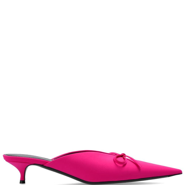 Balenciaga Shoes BALENCIAGA Bow Detailing Pointed Toe Mini Sandals Luxury Lifestyle Designer Footwear
