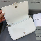 Bold Vegan Leather Handbag - Statement Silhouette | Women's Fashion Handbag #432 - styled full view (image 7) of designer-inspired handbag