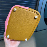 Statement handbag styled for everyday wear