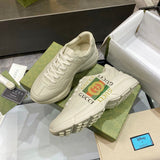 Gucci tonal black luxury sneakers view 7 classic court silhouette
