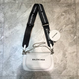 Polished Vegan Leather Handbag - Sleek Minimalist Lines | Women's Premium Handbag #979 - alternate angle view (image 8) of designer-inspired handbag