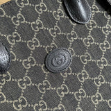 Back view of sleek everyday-luxe women's handbag – women's luxury handbag