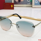 Full view of Cartier unisex sunglasses