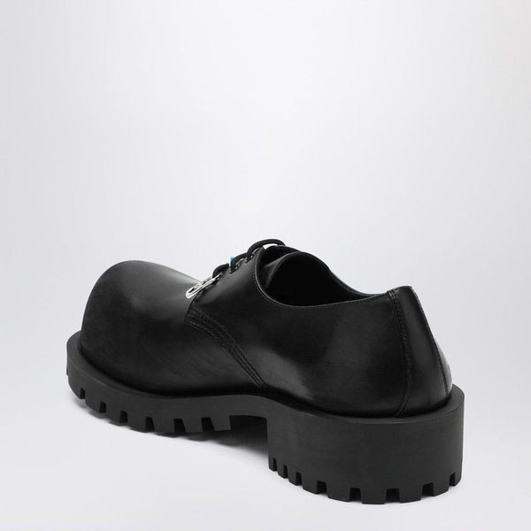 Balenciaga Shoes? BALENCIAGA Men's Derby Dress Shoes with Extra-Large Toe Comfortable Everyday Designer Shoes