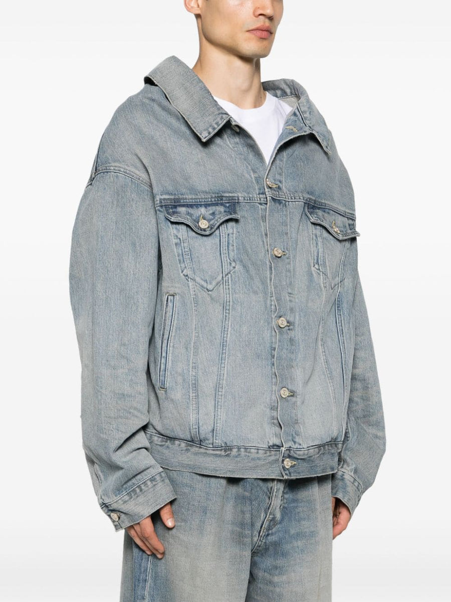 Balenciaga outerwear lifestyle shot premium designer piece