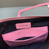 Effortless Vegan Leather Handbag - Premium Craftsmanship Detailing | Women's Everyday Carry Handbag #349 - texture close-up (image 9) of designer-inspired handbag