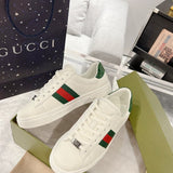 Gucci soft grey luxury sneakers view 6 bold athletic profile