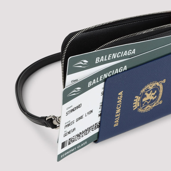 Balenciaga Accessories? BALENCIAGA Mini Semi Matte Leather Passport Phone Holder Premium Everyday Designer Accessory