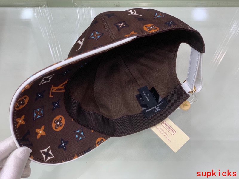 Side view of Louis Vuitton unisex cap