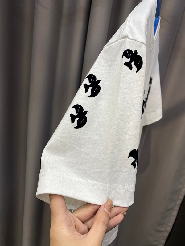 Back view of Louis Vuitton cotton t-shirt with tailored silhouette