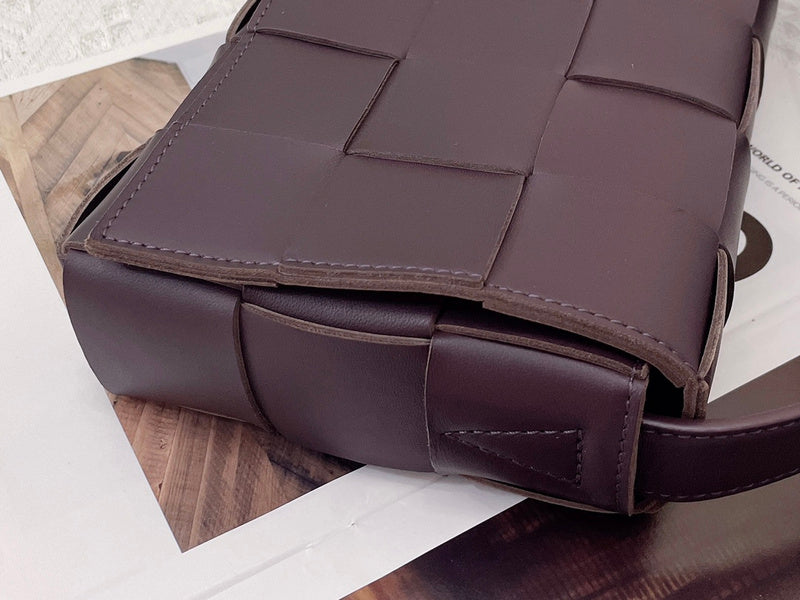Bold Faux Leather Handbag - Signature Hardware Accents | Women's Statement Accessory #1610 - interior view (image 6) of designer-inspired handbag