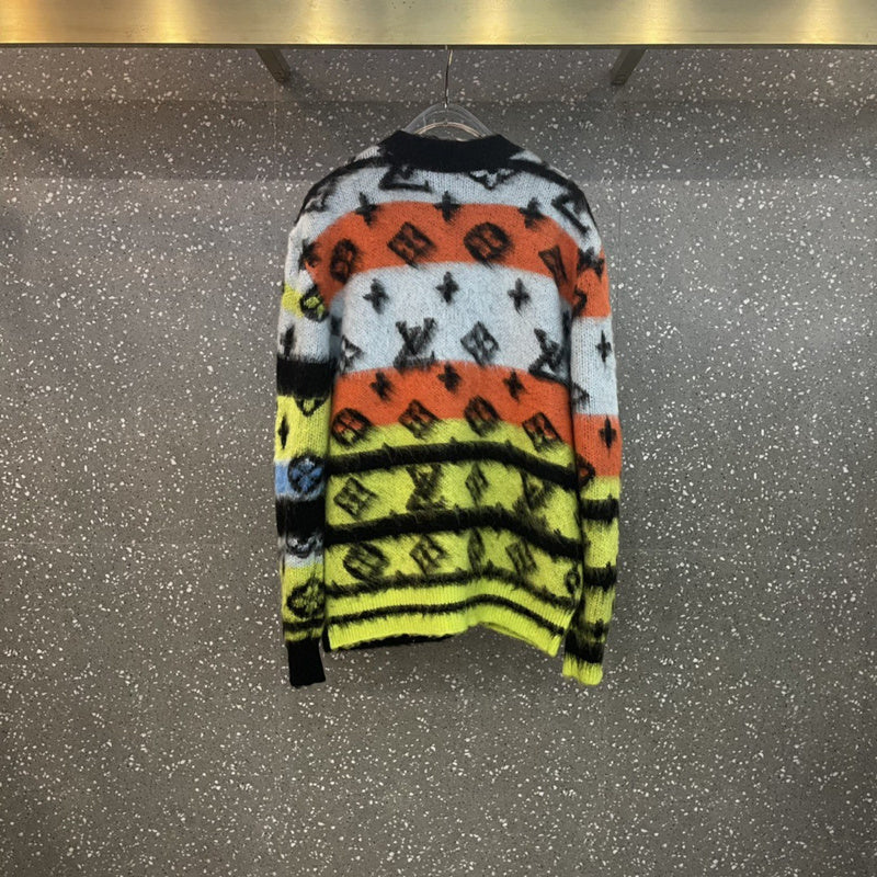 Side profile of Louis Vuitton luxury clothing with contemporary cut