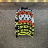 Side profile of Louis Vuitton luxury clothing with contemporary cut