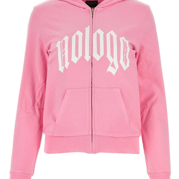 Balenciaga Hoodies? BALENCIAGA Mini Stretch Cotton Zip-Up Hoodie for Women Premium Designer Casual Hoodie