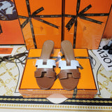 Hermes sandals Style 006 - top view showing design