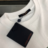 Full styled look of Louis Vuitton cotton t-shirt with runway-inspired design