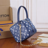 understated top-handle bag detail view showing craftsmanship