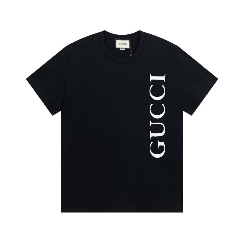 Side profile of Gucci luxury clothing with runway-inspired design