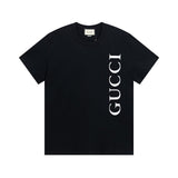 Side profile of Gucci luxury clothing with runway-inspired design
