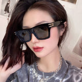 Side view of Louis Vuitton unisex sunglasses