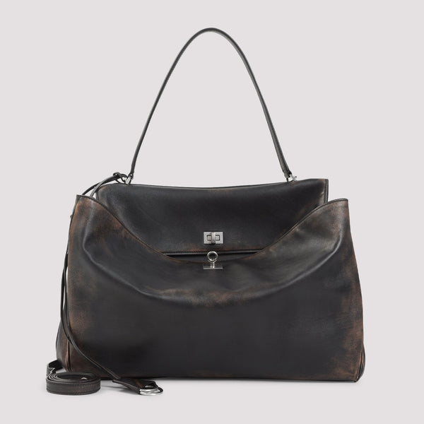 Balenciaga Bags? BALENCIAGA Rodeo Handle L Top Mini Handbag - 40.5CM x 29.5CM x 13CM Elegant Everyday Designer Handbag