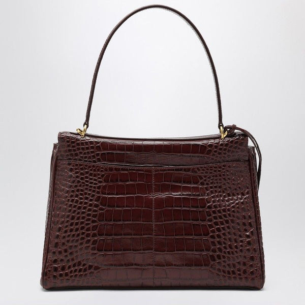 Balenciaga Bags- BALENCIAGA Medium Cocco-Print Calfskin Handbag Elegant Everyday Designer Handbag