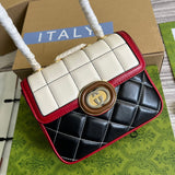 Handle and strap detail of signature chic women's handbag – women's luxury handbag