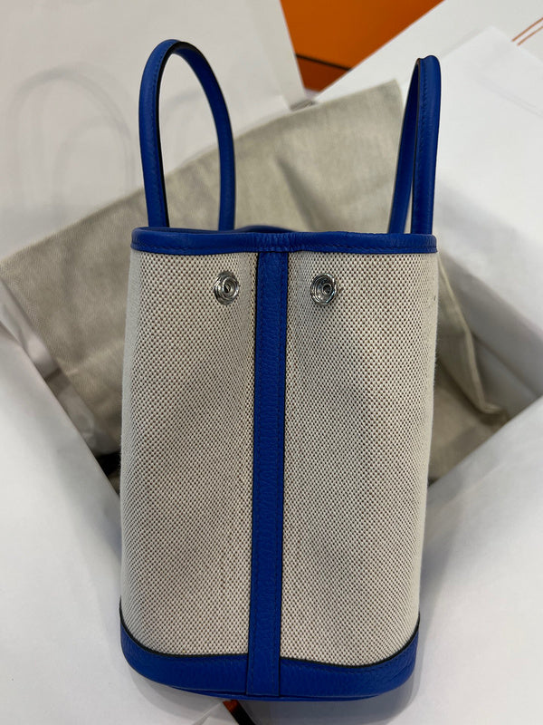Close-up detail of curated bag design