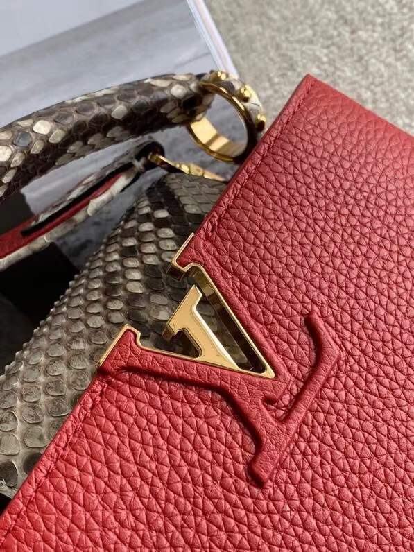 Back view of elevated polished women's handbag – women's luxury handbag