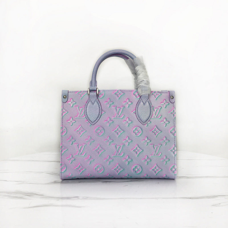 Styled lifestyle shot of signature everyday-luxe women's handbag – women's statement bag