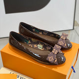Louis Vuitton Red Slip-On Sneakers - Heel Detail View
