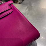 Close-up detail of refined bag design