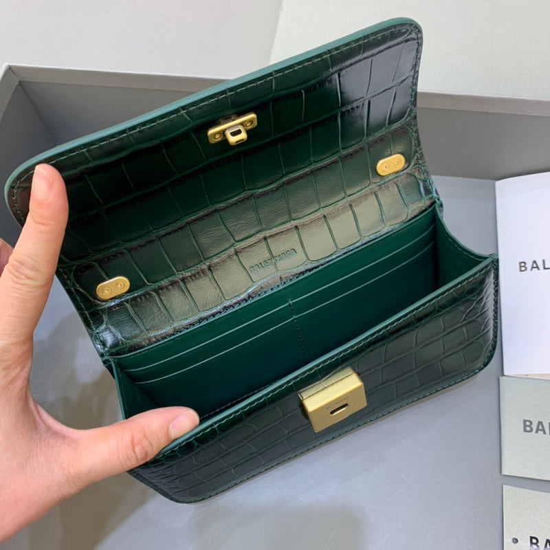 Effortless Faux Leather Handbag - Sleek Minimalist Lines | Women's Designer-Inspired Purse #428 - alternate angle view (image 8) of designer-inspired handbag