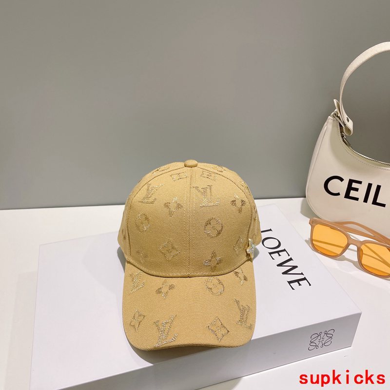 Side view of Louis Vuitton unisex cap