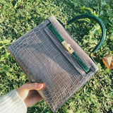  minimalist structured bag detail view showing craftsmanship 8