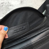 Bold Faux Leather Handbag - Polished Finish | Women's Fashion Handbag #264 - close-up detail shot (image 3) of designer-inspired handbag