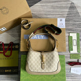 Side profile of polished structured women's handbag – women's statement bag