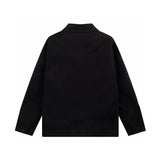 Side profile of Louis Vuitton luxury clothing with monogram-inspired silhouette