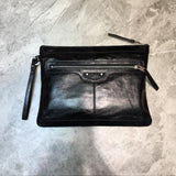 Polished Premium PU Leather Handbag - Chic Everyday Appeal | Women's Everyday Carry Handbag #176 - side angle view (image 2) of designer-inspired handbag