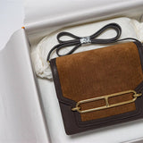 Polished bag shown from front angle