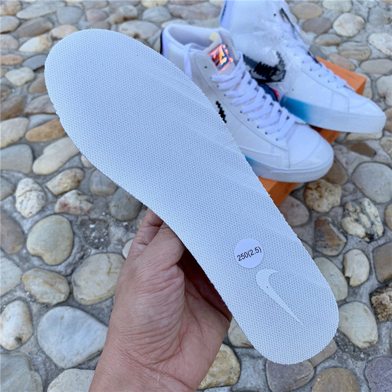 Nike Men's & Women's Premium Designer Sneakers — Style 034 angle view