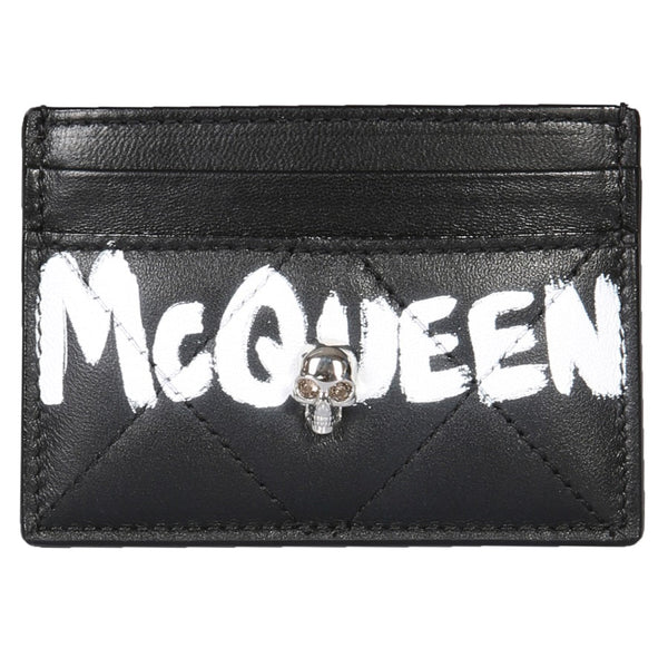 Alexander McQueen wallets luxury designer piece front view