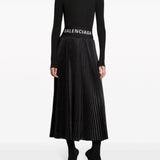 Balenciaga premium skirts detail and craftsmanship close-up