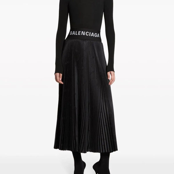 Balenciaga Skirts? BALENCIAGA Pleated Mini Skirt for Women - Spring Summer 2024 Elegant Designer Casual Skirt