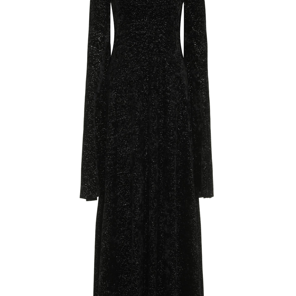 Balenciaga Dresses? BALENCIAGA Velvet Maxi Dress with Wide Sleeves Luxury Party Occasion Dress